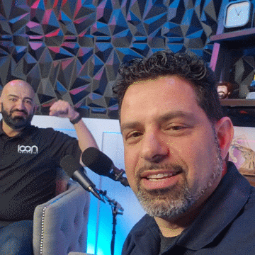 Rad Hacks during a podcast